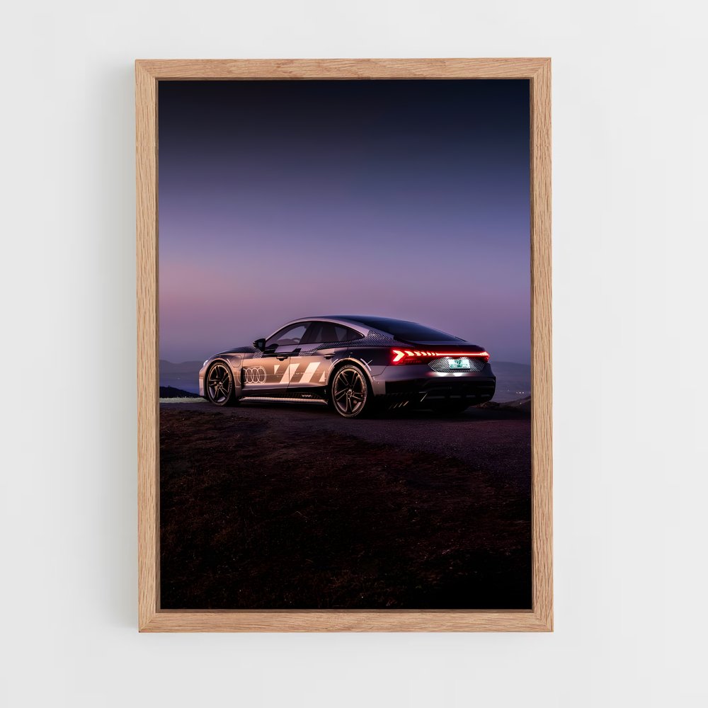Poster E-tron Vision – affiche Audi (vue 4)
